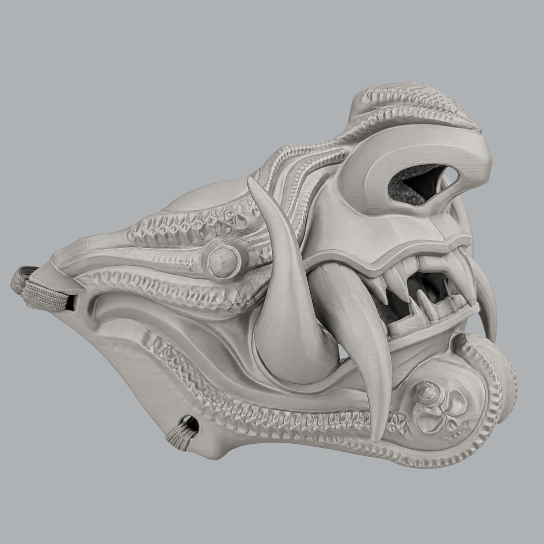 Space Armory Samurai Oni Demon Mask - Mouse Masks