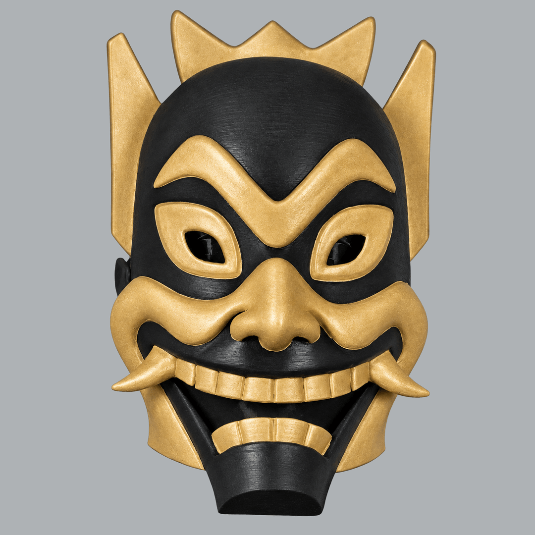 Space Armory Spirit Oni Mask - Black / Gold Masks
