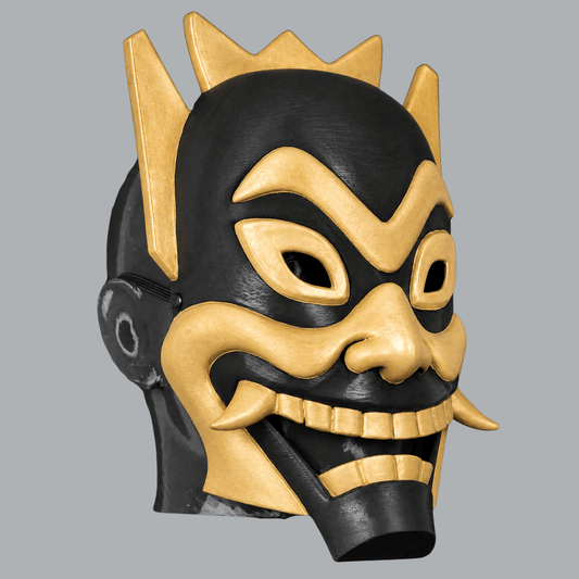 Space Armory Spirit Oni Mask - Black / Gold Masks