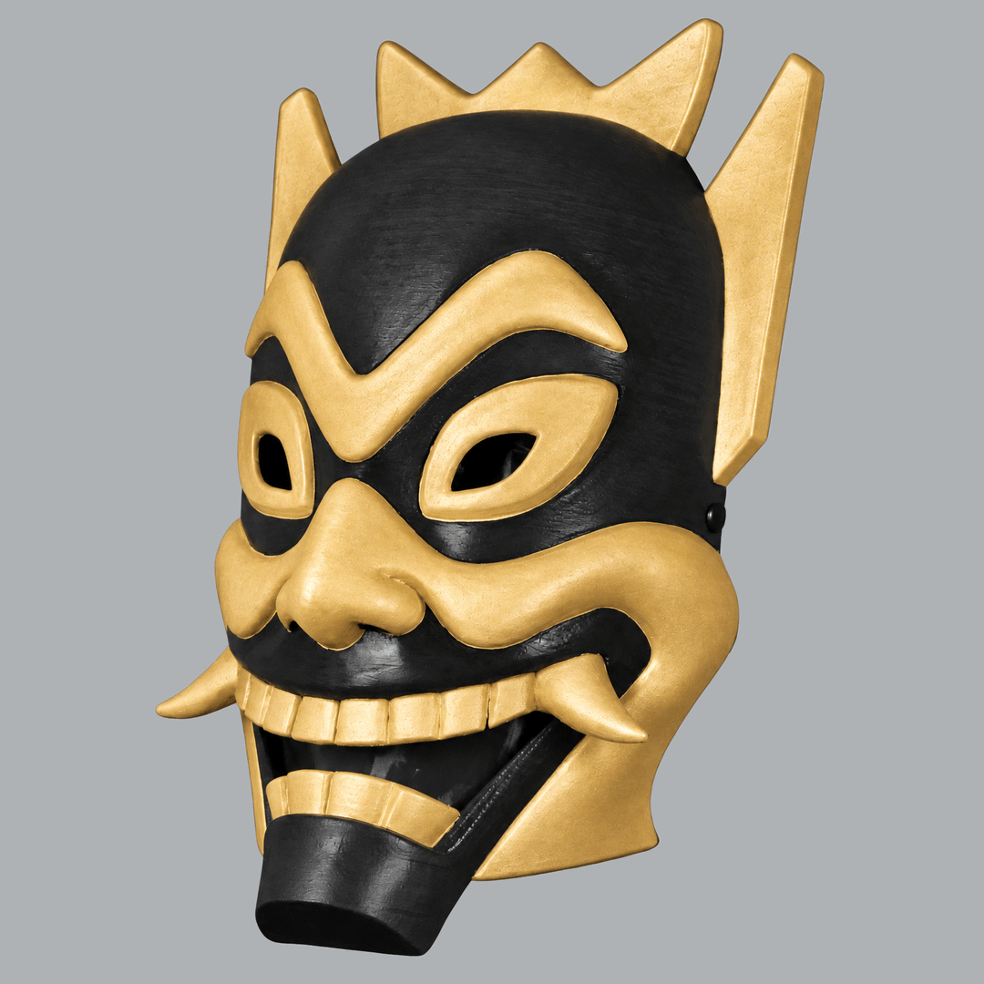Space Armory Spirit Oni Mask - Black / Gold Masks
