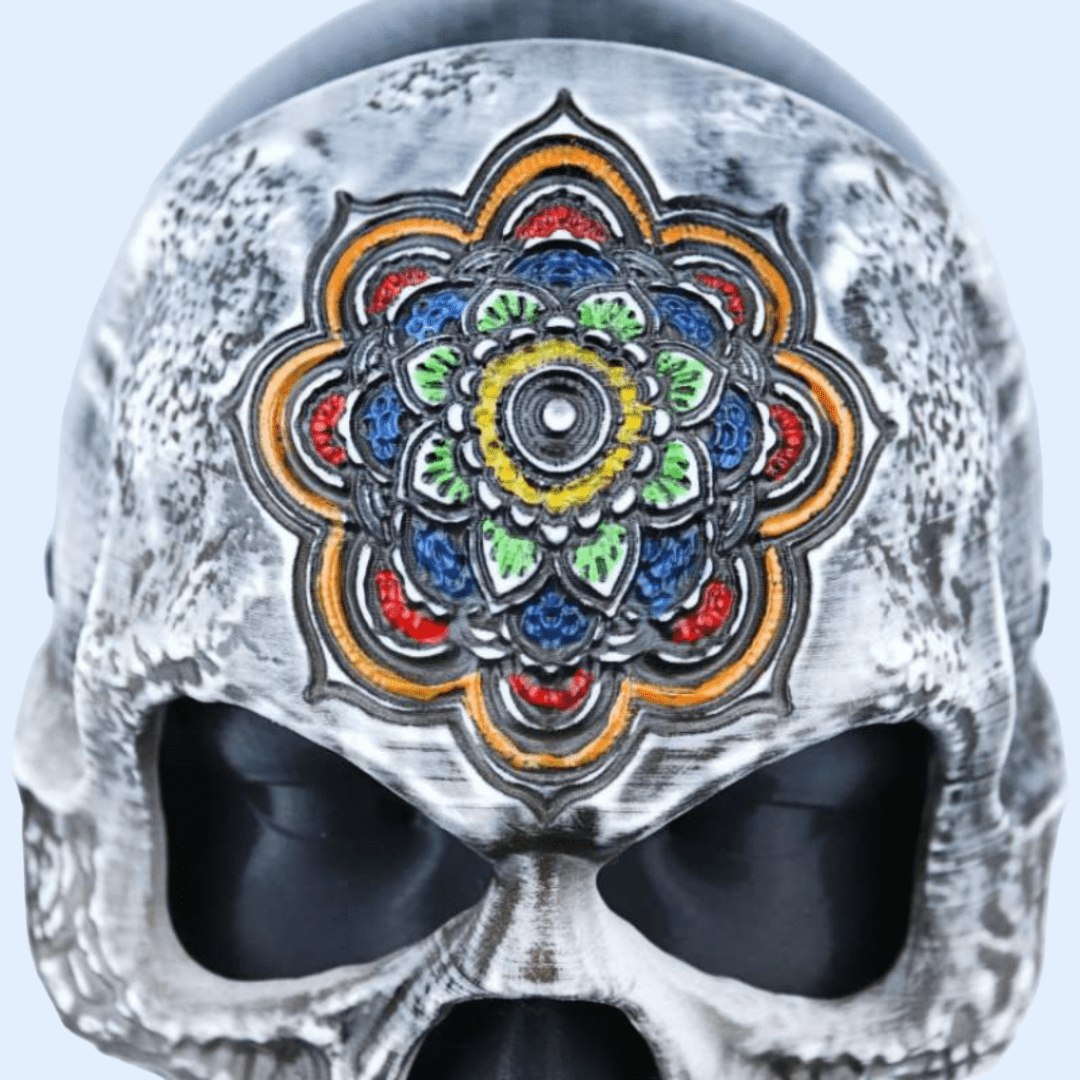 Space Armory Sugar Mandala Skull Skeleton Mask