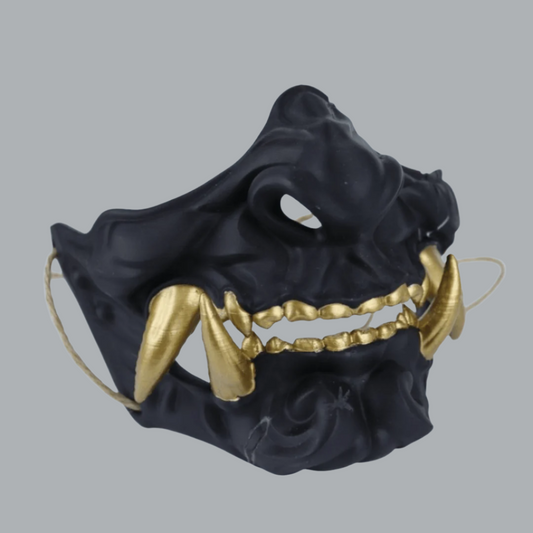 Space Armory Warrior Oni Mask Matte Black