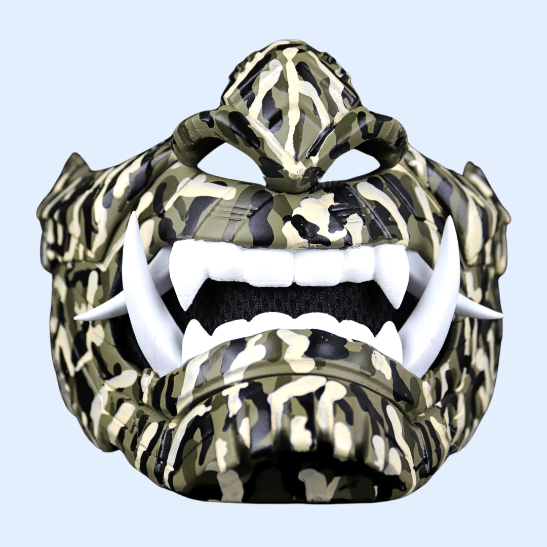 SpaceArmory Cyber Oni Mask Camouflage