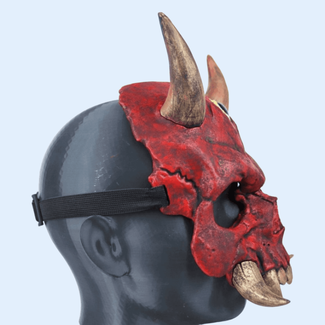 SpaceArmory Hannya Skull Oni Mask