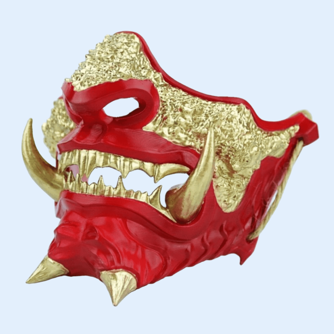 SpaceArmory Japanese Oni Mask Red