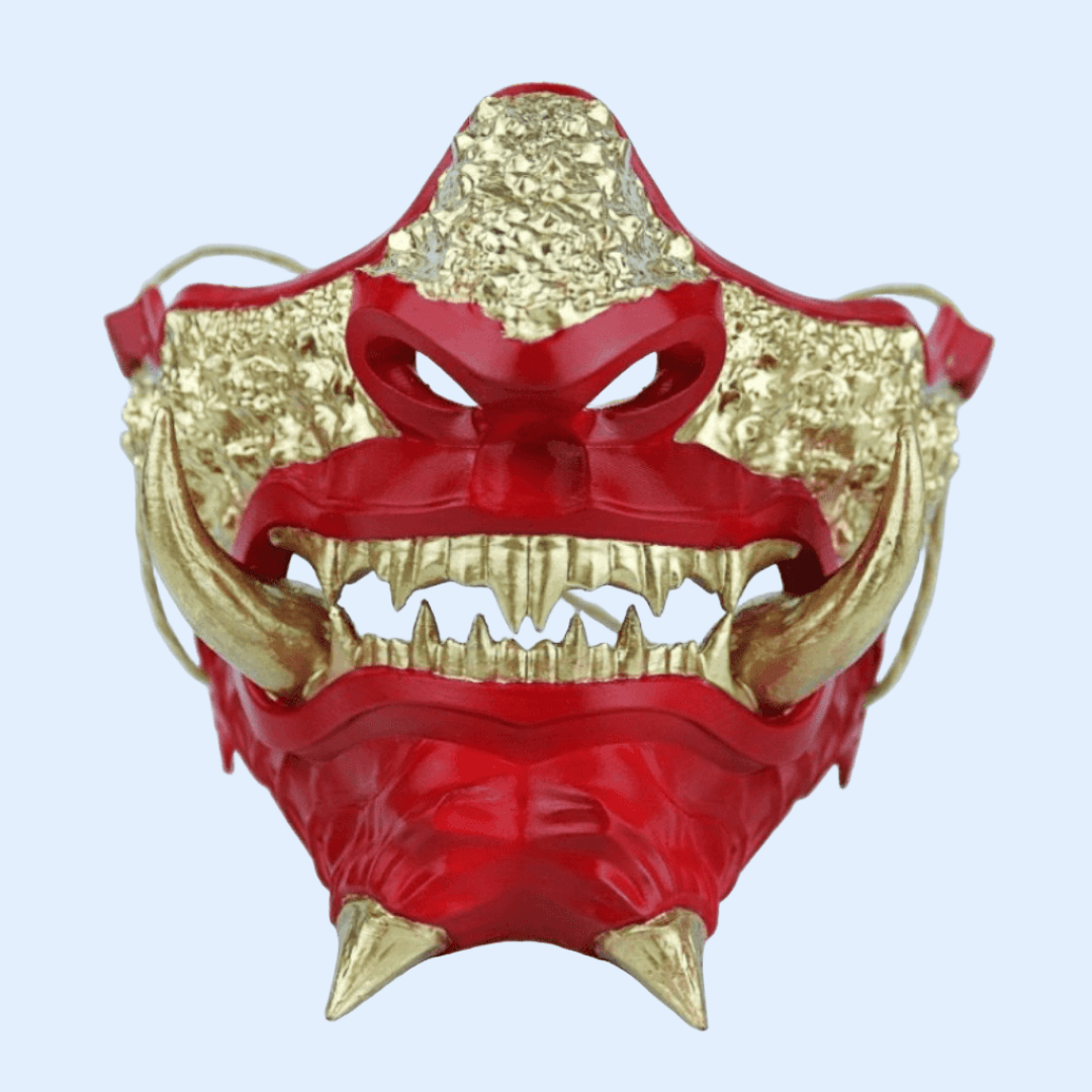 SpaceArmory Japanese Oni Mask Red